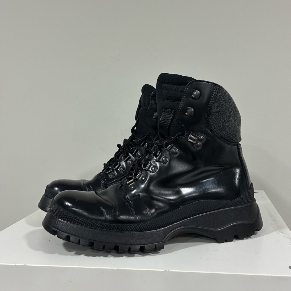 PRADA Hiking Boot Size PRADA 6 fits USA 8 EU 41 - Picture 6 of 13